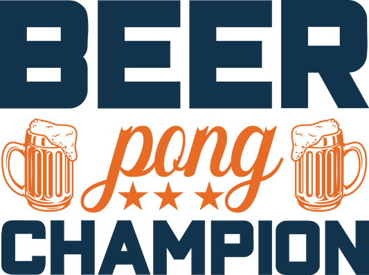 Beer Pong Champion T shirt
