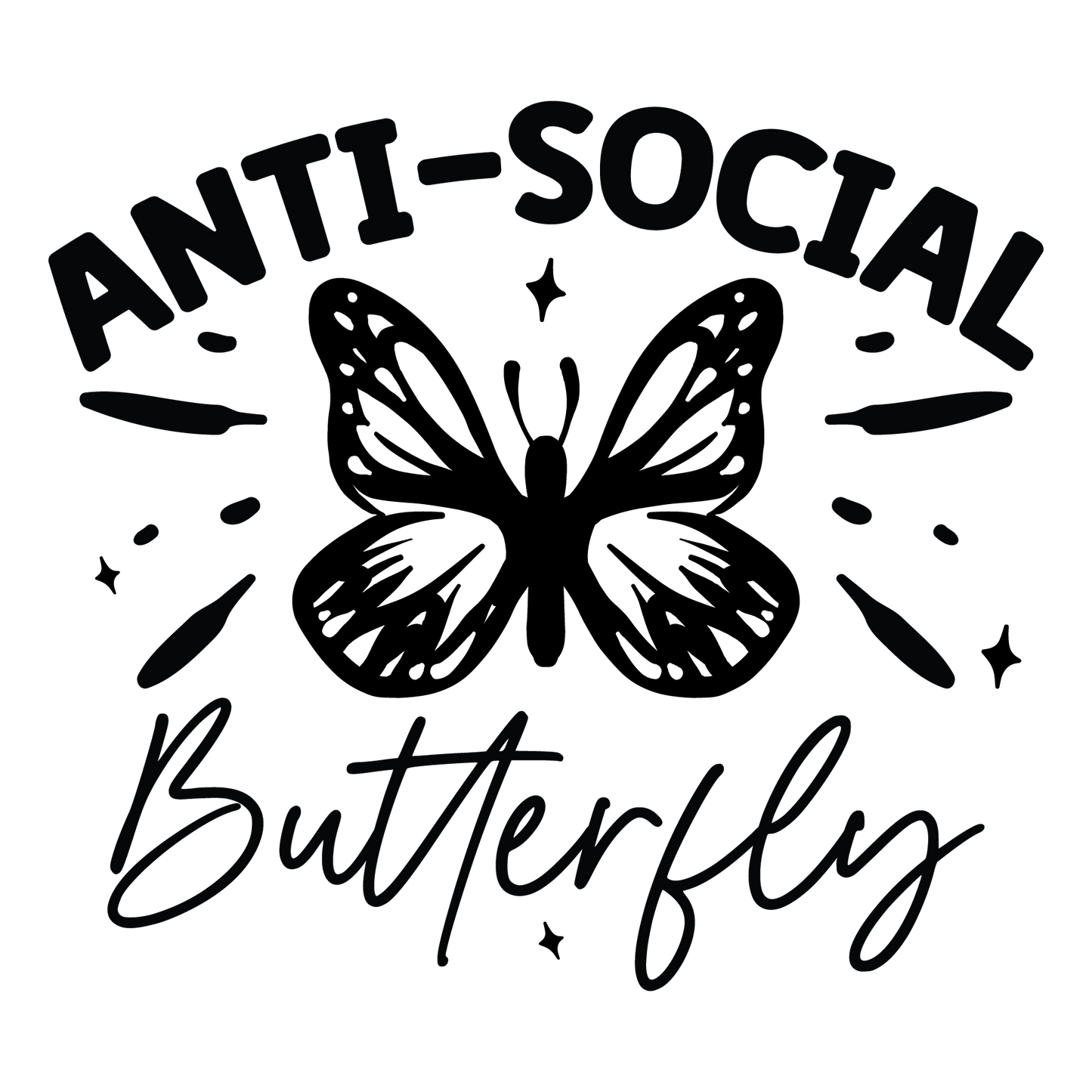 Anti-Social Butterfly shirt